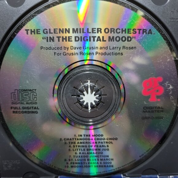 The Glenn Miller Orchestra In the Oigital Mood (CD) - Picture 3 of 3